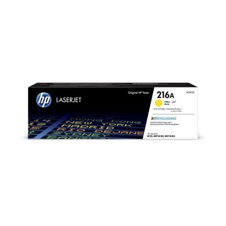 TONER HP 216 (W2412A) jaune - cartouche authentique pour imprimantes H