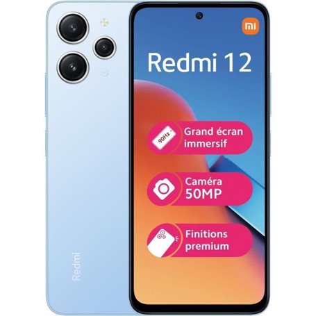 XIAOMI - REDMI 12 4 - 128Go - BLEU