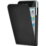 Etui à rabat induction noir BigBen pour iPhone 4/4S
