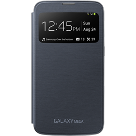 Etui à rabat à zone transparente Samsung EF-CI920 noir pour Galaxy Meg
