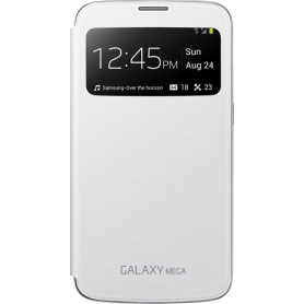 Etui à rabat à zone transparente Samsung EF-CI920W blanc pour Galaxy M