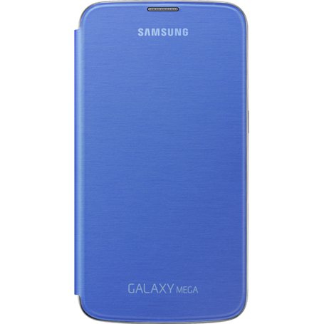 Etui à rabat Samsung EF-FI920B bleu pour Galaxy Mega I9200