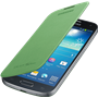 Etui à rabat Samsung EF-FI919BG vert pour Galaxy S4 Mini I9190