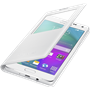 Etui à rabat à zone transparente Samsung EF-CA500BW blanc pour Galaxy 