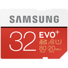 Carte mémoire SD Evo + Samsung 32Go