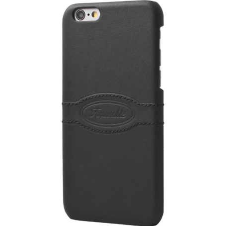 Coque iPhone 6/6S Logo débossé Façonnable Noire