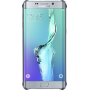 Coque rigide Samsung transparente et argentée pour Samsung Galaxy S6 E