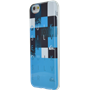 Coque semi-rigide quadrillage bleu Quiksilver pour iPhone 6/6S