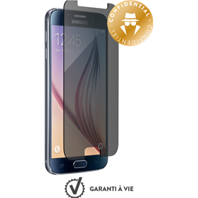 Protège écran Samsung G S6 Plat Privé - Garanti à vie Force Glass