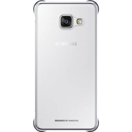 Coque rigide Samsung transparente et argentée pour Samsung Galaxy A3 A
