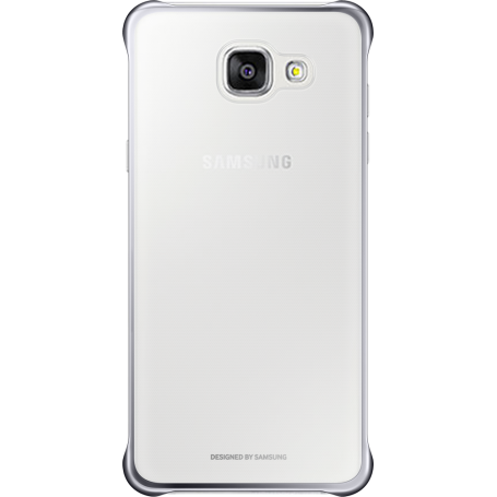 Coque rigide Samsung transparente et argentée pour Samsung Galaxy A5 A