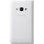 Etui à rabat Samsung EF-WJ120PW blanc pour Galaxy J1 (2016)