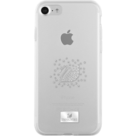 Coque Swarovski motif cygne en cristaux Swarovski pour iPhone SE (2020