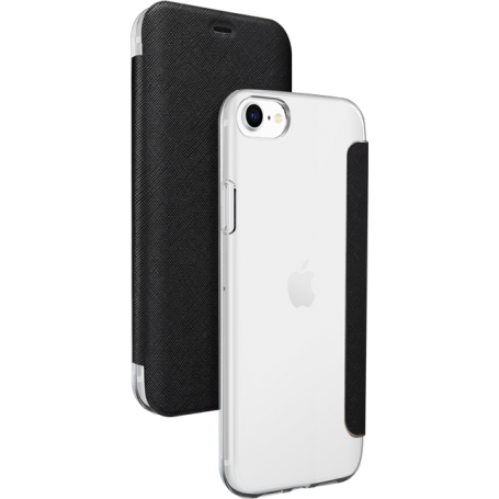 Folio Apple iPhone 7/8/SE/SE22 dos crystal Noir Bigben