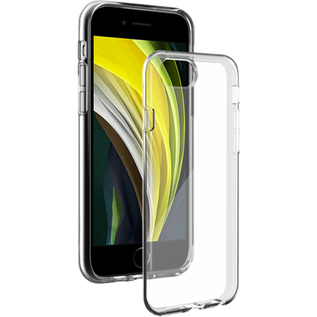 Coque iPhone SE 2022/SE/8/7/6S/6 Souple Transparente Bigben