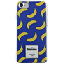 Coque semi-rigide bleue bananes pour iPhone SE (2020)/8/7