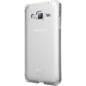 Coque semi-rigide Itskins Spectrum transparente pour Samsung Galaxy J3