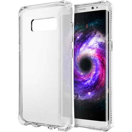 Coque semi-rigide Itskins Spectrum transparente pour Samsung Galaxy S8