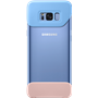 Coque Pop Cover Samsung EF-MG955CL transparente et bleue pour Galaxy S