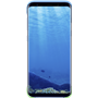 Coque Pop Cover Samsung EF-MG955CL transparente et bleue pour Galaxy S