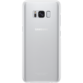 Coque rigide Samsung EF-QG950CS argentée transparente pour Samsung Gal