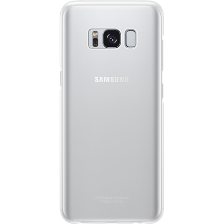 Coque rigide Samsung EF-QG950CS argentée transparente pour Samsung Gal