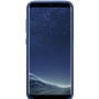 Coque rigide Samsung EF-XG955AL en Alcantara bleu pour Galaxy S8 + G95