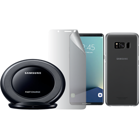 Pack de charge et de protection noir Samsung pour Galaxy S8 G950 