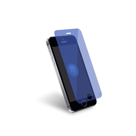 Protège écran iPhone 5/5S/SE Plat Anti Lumière Bleue - Garanti à vie F