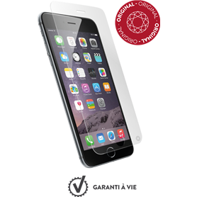 Protège écran iPhone 6/7/8 Plus Plat Original - Garanti à vie Force Gl