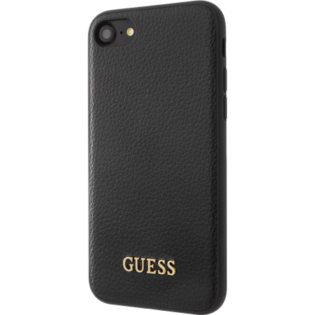 Coque rigide Guess Iridescent noire pour iPhone 6/6S/7/8