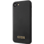 Coque rigide Guess Iridescent noire pour iPhone 6/6S/7/8