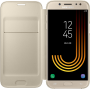 Etui à rabat Samsung EF-WJ530CF doré pour Galaxy J5 J530 2017