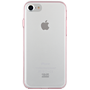 Coque intégrale 360° Colorblock transparente et rose pour iPhone 6/6S/