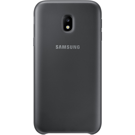 Coque rigide Samsung noire EF-PJ330CB pour Galaxy J3 J330 2017