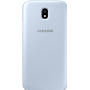 Etui à rabat Samsung EF-WJ730CL bleu clair pour Galaxy J7 J730 2017