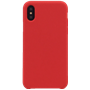 Coque Silicone SoftTouch Rouge pour iPhone X/XS Bigben