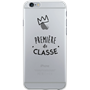 Coque semi-rigide transparente Première de la classe pour iPhone 6/6S/