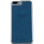 Coque rigide Façonnable bleue pour iPhone 6 Plus/6S Plus/7 Plus/8 Plus