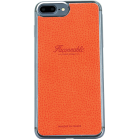 Coque rigide Façonnable orange pour iPhone 6 Plus/6S Plus/7 Plus/8 Plu