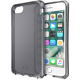 Coque Renforcée iPhone SE 2022/SE/8/7/6S/6 Spectrum Noire Itskins