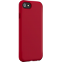 Coque Silicone SoftTouch Rouge pour iPhone SE 2022/SE/8/7/6S/6 Bigben