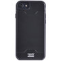 Coque rigide Colorblock noire avec porte-cartes pour iPhone SE (2020)/