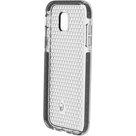 Coque Renforcée Samsung G J3 2017 LIFE Contour Gris - Garantie à vie F