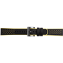 Bracelet Samsung Hybride Sport GP-R600BREEAAD noir et jaune pour Gear 