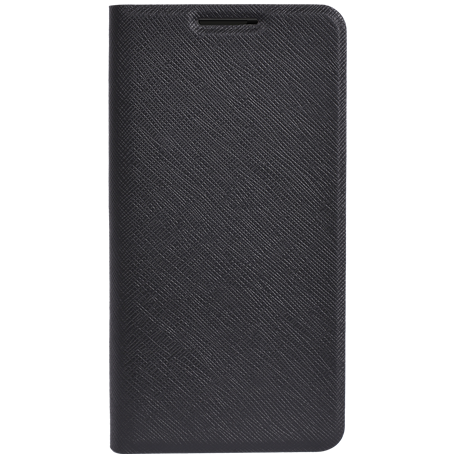 Etui folio noir pour Wiko Sunny 2 Plus