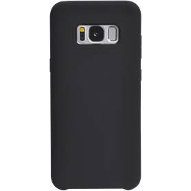 Coque rigide finition soft touch noire pour Samsung Galaxy S8 + G955