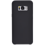 Coque rigide finition soft touch noire pour Samsung Galaxy S8 + G955