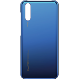 Coque rigide bleue translucide Huawei pour P20