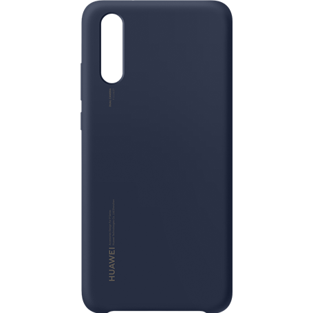 Coque semi-rigide bleue foncée Huawei pour P20 